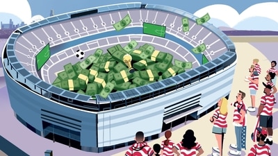 FIFA's target, boosted by an expanded field of 48 teams in this year's World Cup, is a projected record of $11 billion in revenue. FIFA's target, boosted by an expanded field of 48 teams in this year's World Cup, is a projected record of $11 billion in revenue.