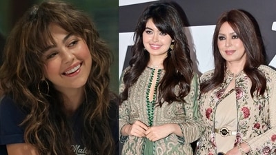 Off Campus actor Mika Abdalla and Mahima Chaudhry with daughter Arina Off Campus actor Mika Abdalla and Mahima Chaudhry with daughter Arina