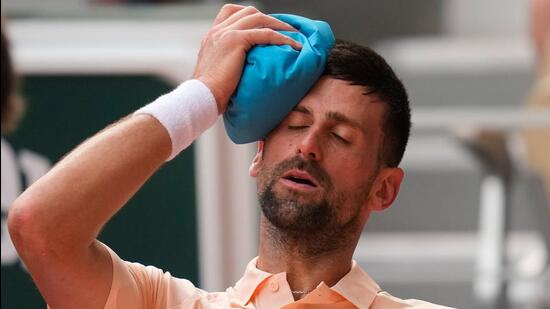 Novak Djokovic. (AP)