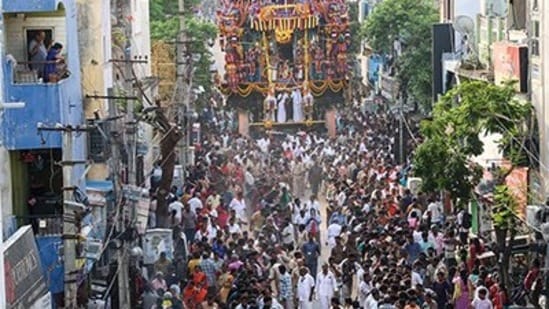 తిరుపతి : మార్మోగిన గోవింద నామస్మరణం - వైభవంగా శ్రీ గోవిందరాజస్వామి రథోత్సవం