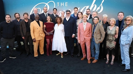 Eric Edelstein plays Hank, the security guard at the center of several tense moments in Netflix's sci-fi mystery series The Boroughs. (Getty Images via AFP)