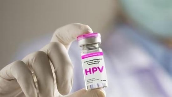 To combat the high burden of cervical cancer, India’s second most common cancer in women, the central government launched a nationwide free HPV vaccination campaign on February 28. (HT File) (HT_PRINT)