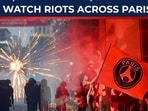 Paris erupts in flames after PSG win: watch full-scale street war Paris erupts in flames after PSG win: watch full-scale street war