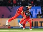 Bhuvneshwar Kumar bowls during the Indian Premier League 2026. 