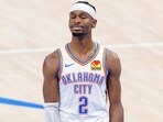 Shai Gilgeous-Alexander led all scorers with 35 points in Game 7, doing his best to keep the Thunder's season alive.
