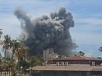 Smoke rises from the site of an Israeli strike in the southern Lebanese city of Tyre on May 31, 2026. An Israeli strike near a hospital in Tyre, south Lebanon wounded 13 staffers, the Lebanese health ministry said, as Israel pushes forward its offensive deeper into the country. Smoke rises from the site of an Israeli strike in the southern Lebanese city of Tyre on May 31, 2026. An Israeli strike near a hospital in Tyre, south Lebanon wounded 13 staffers, the Lebanese health ministry said, as Israel pushes forward its offensive deeper into the country.
