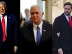 In comments targeting the ideological shift under President Donald Trump, Pence criticized what he described as the party’s embrace of “broad-based tariffs..."