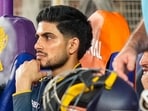 Shubman Gill looks on after GT's defeat in the IPL 2026 final.