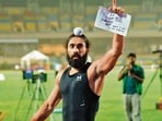 The 25-year-old sprinter set a new national record in the men’s 100m race by clocking 10.09 seconds at the 29th National Senior Athletics Federation Competition in Ranchi on May 23. (HT) The 25-year-old sprinter set a new national record in the men’s 100m race by clocking 10.09 seconds at the 29th National Senior Athletics Federation Competition in Ranchi on May 23. (HT)