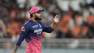 Riyan Parag ruled out of the India A squad (AP Photo/Ashwini Bhatia) Riyan Parag ruled out of the India A squad (AP Photo/Ashwini Bhatia)