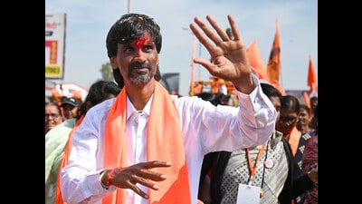 Maratha quota activist Manoj Jarange-Patil (HT Photo) Maratha quota activist Manoj Jarange-Patil (HT Photo)
