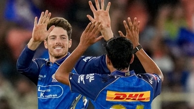 Mitchell Santner's injury was a big blow to Mumbai Indians. (PTI) Mitchell Santner's injury was a big blow to Mumbai Indians. (PTI)