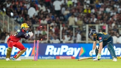 From there, the squeeze was on. The odd wicket kept falling – the most important of these being Jos Buttler, who took time to restructure the innings but then fell to a brilliant Krunal Pandya as soon as he tried to begin his attack. (PTI)