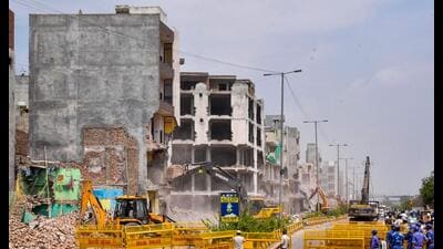 Residents said that while they anticipated the demolition, they were confused by the sudden timing, as their families had lived in the area for generations. (Hindustan Times) Residents said that while they anticipated the demolition, they were confused by the sudden timing, as their families had lived in the area for generations. (Hindustan Times)