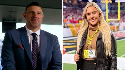 Crissy Froyd was one of the first figures to attack Dianna Russini on social media after her alleged affair with Patriots coach Mike Vrabel surfaced online. (L - New England Patriots/X; R- Crissy Froyd/Instagram) Crissy Froyd was one of the first figures to attack Dianna Russini on social media after her alleged affair with Patriots coach Mike Vrabel surfaced online. (L - New England Patriots/X; R- Crissy Froyd/Instagram)