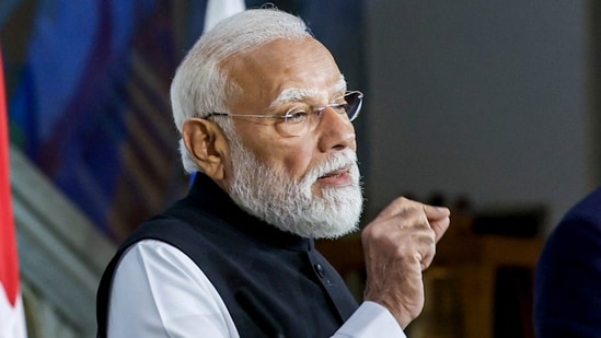"Strong sun, hot winds — it is very important to take care of yourself in such weather," PM Modi said, advising people to stay hydrated and follow government-issued guidelines. (PTI File Photo)