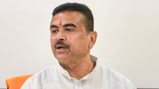 West Bengal CM Suvendu Adhikari chairs a cabinet meeting, at Nabanna in Howrah. (PTI)