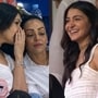 IPL ফাইনালে বিরাট ধামাকা! সাদায় টুইনিং, চলল ফিসফিসিয়ে গল্প, অনুষ্কার পাশে বসা এই রহস্যময়ী কে?(X)