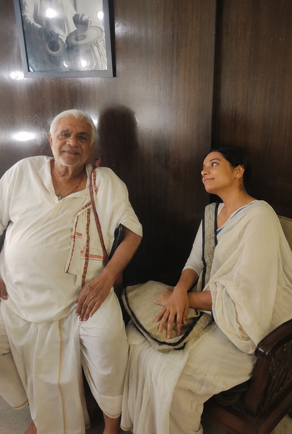 Ranjana Aanjjan with father-actor Aanjjan Srivastava Ranjana Aanjjan with father-actor Aanjjan Srivastava
