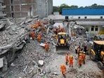The illegally constructed building collapsed in south Delhi’s Saidulajab, killing at least six people.