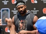 The proposed deal would reportedly send  Myles Garrett to the Los Angeles Rams in exchange for  Jared Verse and a package of draft picks.