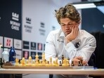 Magnus Carlsen in action. (Norway Chess)