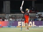 Royal Challengers Bengaluru's Virat Kohli celebrates after winning the IPL 2026 Final match between Royal Challengers Bengaluru and Gujarat Titans, in Ahmedabad
