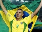 Ronaldo after winning the World Cup 2002.