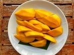 A mango has only 60 kcal with 14g sugar.