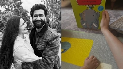Katrina Kaif posted unseen pictures of Vicky Kaushal and their son Vihaan.