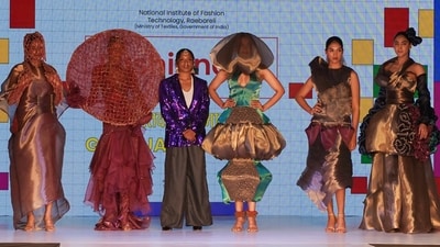 NIFT Rae Bareili graduation show display in Lucknow NIFT Rae Bareili graduation show display in Lucknow