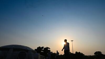 On Monday, the city recorded a maximum temperature of 36.3°C. (Sanchit Khanna/HT Photo) On Monday, the city recorded a maximum temperature of 36.3°C. (Sanchit Khanna/HT Photo)