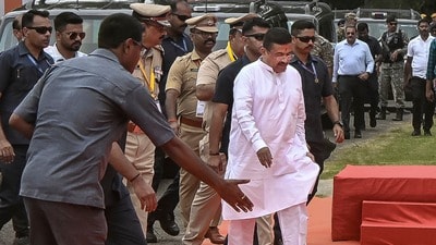 আজ শুভেন্দু অধিকারীর নেতৃত্বাধীন পূর্ণ মন্ত্রিসভা গঠন করা হচ্ছে। (ছবি সৌজন্যে পিটিআই)