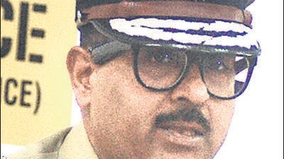 Pune, India - Feb. 19, 2024:Amitesh Kumar, Commissioner of Police, Pune during the press conference on MD drug smuggling at commissioner office in Pune India, on Monday, February 19, 2024. (Photo by Shankar Narayan/HT PHOTO) Pune, India - Feb. 19, 2024:Amitesh Kumar, Commissioner of Police, Pune during the press conference on MD drug smuggling at commissioner office in Pune India, on Monday, February 19, 2024. (Photo by Shankar Narayan/HT PHOTO)