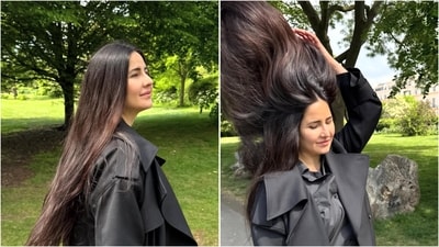Katrina Kaif's stunning hair steals the spotlight in new pics. (Instagram/@katrinakaif) Katrina Kaif's stunning hair steals the spotlight in new pics. (Instagram/@katrinakaif)