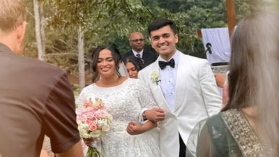 కొత్త పెళ్లైన వధూవరులు..