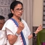 'ধরনাটা হবে, আমাকে যেখানে আটকাবেন সেখানেই বসব, যদি গ্রেফতার করেন, করুন'(Handout via PTI Photo)(PTI05_22_2026_000395B)(AITC Media Cell)