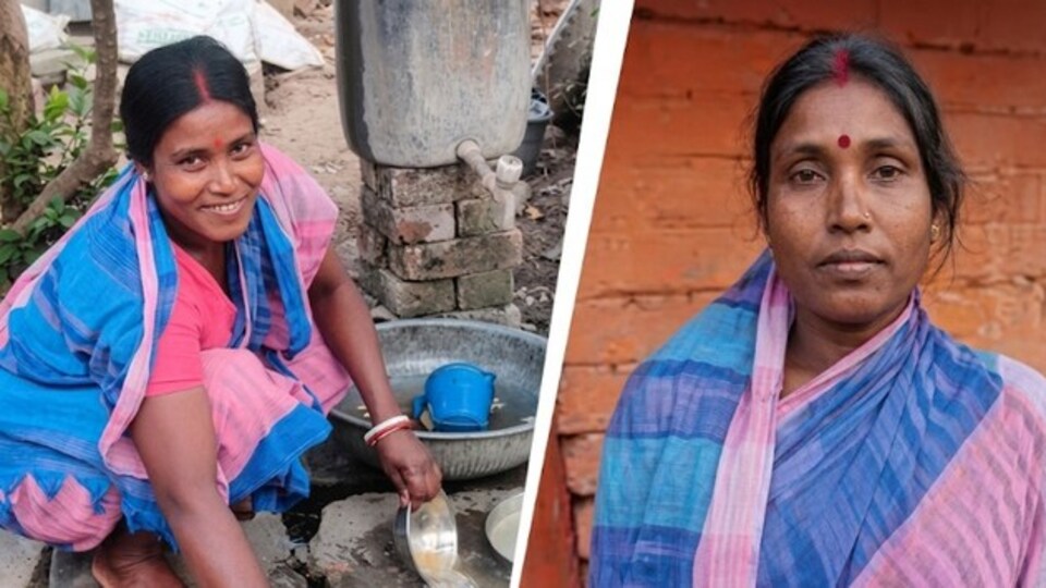 শুভেন্দুর ‘স্পেশাল ৩৫’-এ আউশগ্রামের কলিতা মাঝি (সৌজন্যে টুইটার)