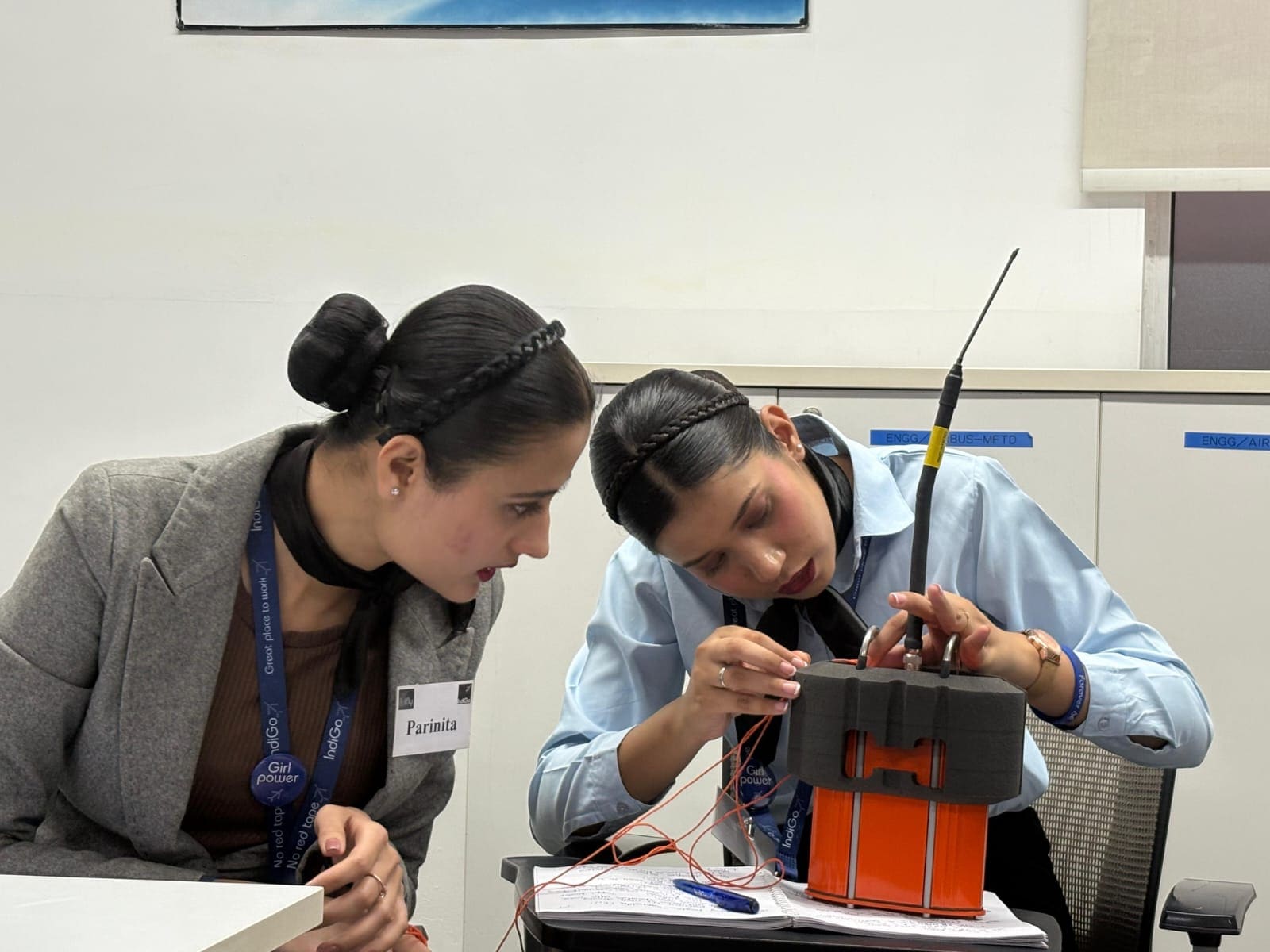 Cabin crew are trained to be first responders, crowd management professionals, and crisis communicators, who also happen to serve customers. (Indigo) Cabin crew are trained to be first responders, crowd management professionals, and crisis communicators, who also happen to serve customers. (Indigo)