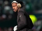 Just a day after the blockbuster deal became official, AJ Brown suited up for his first practice in New England Patriots.