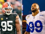 NFL buzz suggests Aaron Donald could unretire to form a star-studded duo with Myles Garrett.