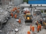The illegally constructed building collapsed in south Delhi’s Saidulajab, killing at least six people.
