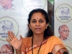 Mumbai, May 23 (ANI): NCP-SCP candidate from Baramati seat Supriya Sule addresses a press conference, at Yashwantrao Chavan Centre in Mumbai on Thursday. (ANI Photo) (Deepak Salvi)