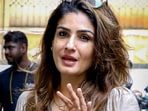 A theft was reported at Raveena Tandon's brother's home.