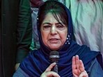 Peoples Democratic Party president Mehbooba Mufti on Tuesday wrote to political rivals, urging them to set aside differences for a coordinated outreach to Prime Minister Narendra Modi and Union home minister Amit Shah to resume the dialogue on statehood. (HT file photo)