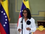 Venezuela's interim President Delcy Rodriguez will visit India to discuss energy ties.