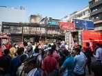 The collapse was reported at 9.37 am in Gali No. 1, Part-2, Ishu Vihar. 