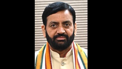 Haryana chief minister Nayab Singh Saini is scheduled to chair a public event in Saraswati Nagar block of Yamunanagar on June 5, where he will inaugurate several development projects and later address a gathering. (File) Haryana chief minister Nayab Singh Saini is scheduled to chair a public event in Saraswati Nagar block of Yamunanagar on June 5, where he will inaugurate several development projects and later address a gathering. (File)