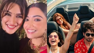 Kriti Sanon, Rashmika Mandanna, Shahid Kapoor in Cocktail 2