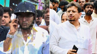 অভিষেক বন্দ্যোপাধ্যায়কে সরাসরি আক্রমণ শানালেন ঋতব্রত বন্দ্যোপাধ্যায়। (ফাইল ছবি) অভিষেক বন্দ্যোপাধ্যায়কে সরাসরি আক্রমণ শানালেন ঋতব্রত বন্দ্যোপাধ্যায়। (ফাইল ছবি)